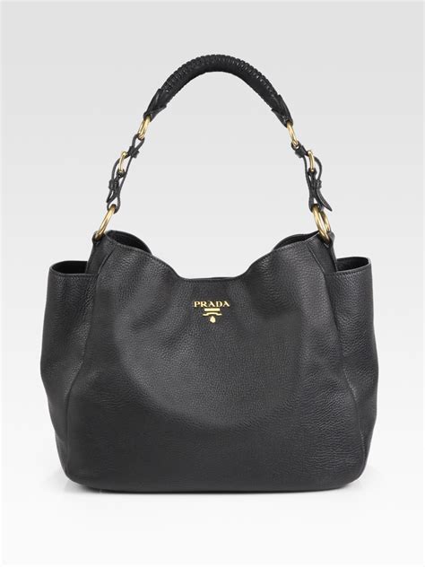 prada vitello daino shopping tote hobo bag|Prada vitello daino crossbody bag.